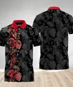 Captain Morgan Tropical Alocasia Polo Shirt