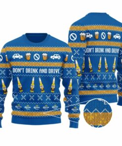 Corona Don't Drink And Drive Ugly Blue Sweater
