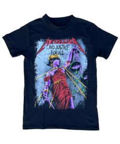 Metallica And Justice For All Graphic T-Shirt