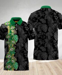 Dixie Beer Tropical Alocasia Polo Shirt
