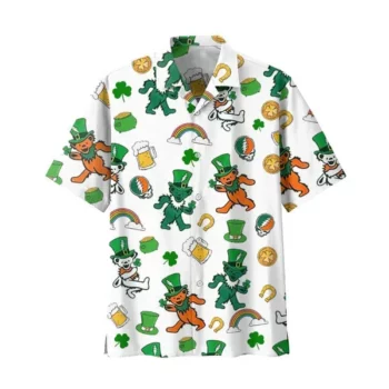 Grateful Dead St. Patrick's Day Hawaiian Shirt