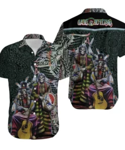 Grateful Dead Tribal Aloha Hawaiian Shirt