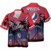 Grateful Dead Red & Purple Sunset Palm Trees Hawaiian Shirt 7 Grateful Dead Red & Purple Sunset Palm Trees Hawaiian Shirt