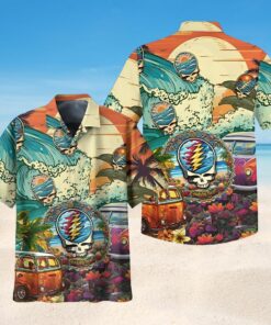 Sunset Surf Grateful Dead Hawaiian Shirt