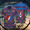 Grateful Dead Kaleidoscope Lightning Hawaiian Shirt 2 Grateful Dead Kaleidoscope Lightning Hawaiian Shirt