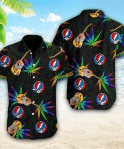 Guitar Jam Grateful Dead Hawaiian Shirt