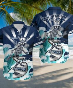 Dallas Cowboys Grateful Dead Hawaiian Shirt
