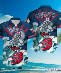 Cleveland Guardians Grateful Dead Hawaiian Shirt