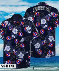 Grateful Dead Logo Tropical Hawaiian Shirt