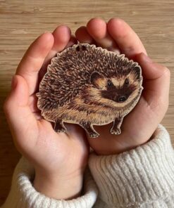 Woodland animal Christmas decoration-badger