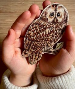 Woodland animal Christmas decoration-owl