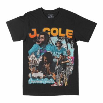 J. Cole "Crooked Smile" Graphic T-Shirt
