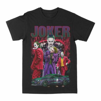 Joker Car Graphic T-Shirt