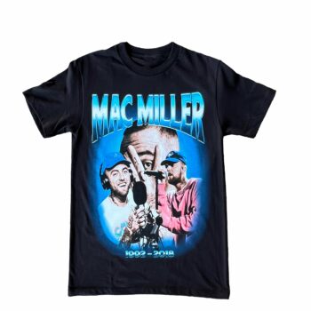 M. Miller Blue Graphic T-Shirt