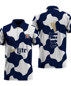 Miller Lite Stand Out Golf Club Polo Shirt
