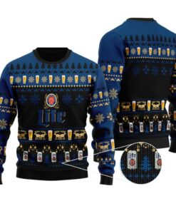 Miller Lite Ugly Sweater