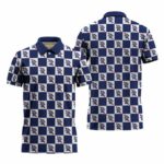 Pabst Blue Ribbon Collab Gingham Polo Shirt