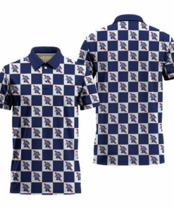 Pabst Blue Ribbon Collab Gingham Polo Shirt