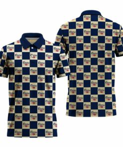 Coors Banquet Collab Gingham Polo Shirt