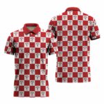 Fireball Collab Gingham Polo Shirt