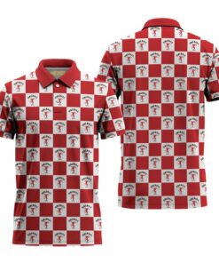 Fireball Collab Gingham Polo Shirt