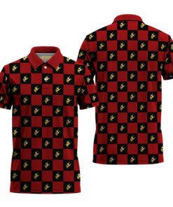 Remy Martin Collab Gingham Polo Shirt