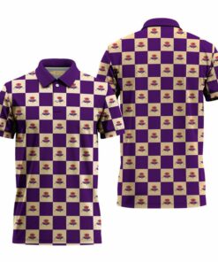 Crown Royal Collab Gingham Polo Shirt