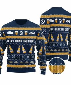 Modelo Don't Drink And Drive Ugly Sweater