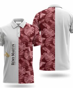 Remy Martin Swiss Cheese Leaf Polo Shirt