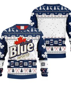Snowflakes Labatt Blue Christmas Ugly Sweater