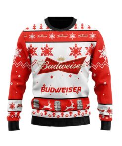 Xmas Budweiser Ugly Sweater