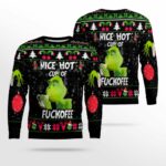 The Grinch Nice Hot Cup Of Christmas Ugly Christmas Sweater