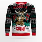 Reindeer Gainz Ugly Christmas Sweater