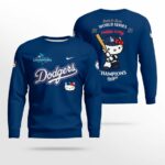 Los Angeles Dodgers 2024-2025 Back to Back World Series Champions Hoodie