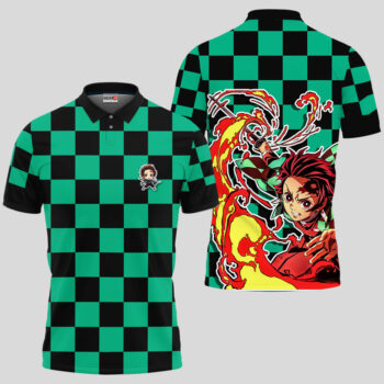Tanjiro Sun Breathing Polo Shirt