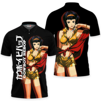 Faye Valentine Polo Shirt Cowboy Anime
