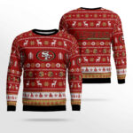 San Francisco 49ers Football Team Holiday Ugly Christmas Sweater