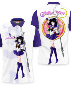 Sailor Saturn Polo Shirt - Fan Drop