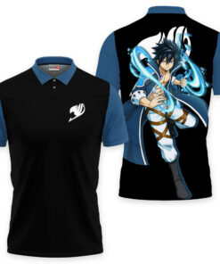 Gray Fullbuster Polo Shirt