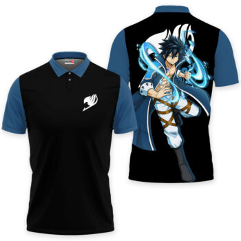 Gray Fullbuster Polo Shirt