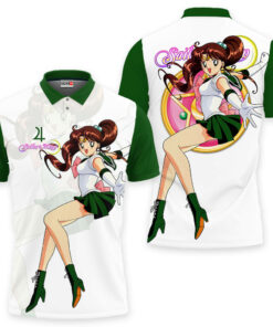 Sailor Jupiter Polo Shirt - Fan Drop