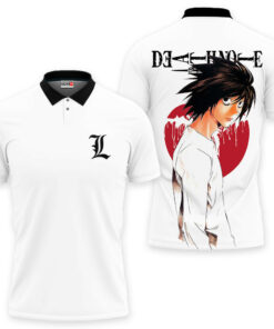 L Lawliet Polo Shirt D-note