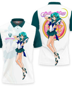 Sailor Neptune Polo Shirt - Fan Drop