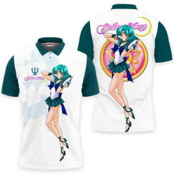 Sailor Neptune Polo Shirt - Fan Drop