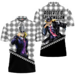 Robert EO Speedwagon Polo Shirt JJBA Anime
