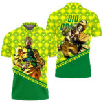 Dio Brando Polo Shirt JJBA Anime