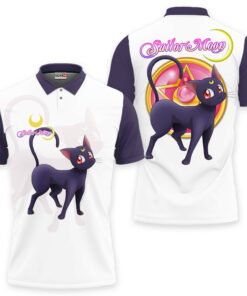 Luna Polo Shirt - Fan Drop