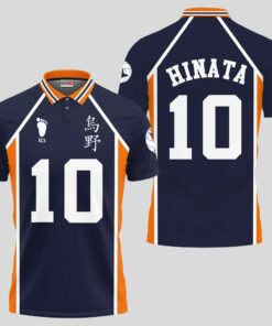 Shoyo Hinata Polo Shirt Pefect Gift Idea