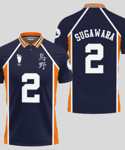 Koushi Sugawara Polo Shirt For Fans