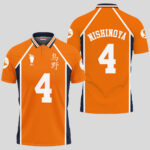 Yuu Nishinoya Polo Shirt Great Gift Idea